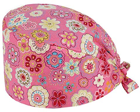 FANCYPUMPKIN Verstellbare Schrubbkappe für den chirurgischen Operationssaal mit Schweißband für Krankenschwester/Arzt, N-13