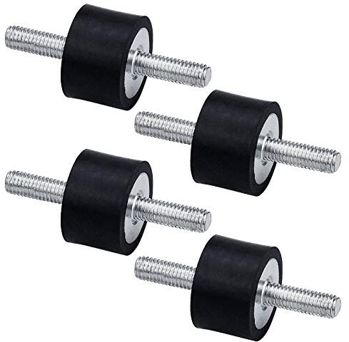 Demason Schwingungsdämpfer 4 Stücke Gummipuffer Luftkompressorpumpe Anti Vibration Gummi Montieren Stoßdämpfer Gummidämpfer M8 30 * 20