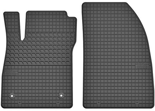 AGCPdirect Gummi Matten Fußmatten Passgenau Vorne Set für Opel Mokka 2012-2016 und Opel Mokka X 2016-2020 und Chevrolet Trax 2013-2021