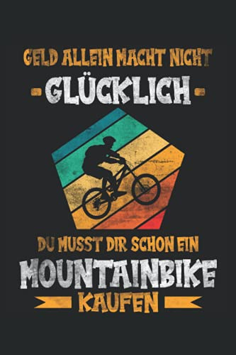 Mountainbike Fahrrad MTB Bike Downhill Radfahrer BMX lustig Notizbuch