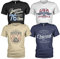 Herren T-Shirt Pack 4er Pack Lässiges T Shirt für Herren mit O-Ausschnitt