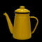 JMAHM Tea Pot Enamel Coffee Pot 1L Water Pot Used for Coffee Tea Milk Oil Induction Cooker Gas Stove Universal (Brown)
