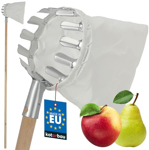 KOTARBAU® Obstpflücker mit 164 cm langem Stiel Erntehelfer