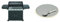 Campingaz Barbecue à gaz Class 4 LD Plus, 4 brûleurs, Puissance 12.8kW,Système de nettoyage, 2 tablettes latérales & Culinary Modular 2000014582 Pierre à pizza Gris/Noir 32,96 x 4,76 x 33,56 cm