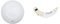 Airflow iCON ECO 15 240V 100mm Extractor Fan Outlet, White & 72573602 iCON PCM Plug-in Pull-Cord Module for 230V Fan,White