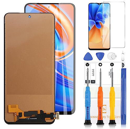 Pantalla LCD para Xiaomi Redmi Note 10 4G / Redmi Note 10S M2101K7AI M2101K7AG Pantalla para Xiaomi Poco M5S LCD Touch Replacement Panel de visualización montado con kit de reparación