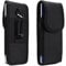 Cell Phone Pouch Nylon Holster Case with Belt Clip Cover for Doro PhoneEasy 505 508 609 780X 7403 Senior Mobile Phone Primo 413 414 418 401 406 408 366 368 215 218 for USHINING T3105 FF 3102 G340D
