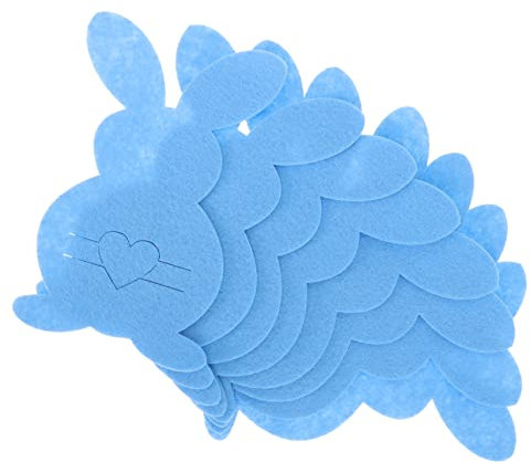 NAMOARLY Ostern Party Utensil Tasche 8 Stücke Form Besteck Ostern Dekorationen Geschirr Beutel