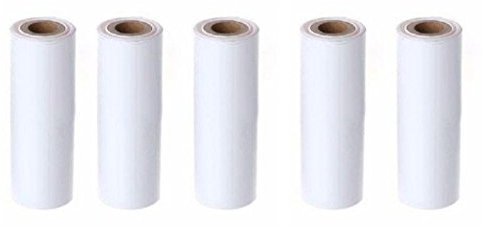 Thermopapier, 80 mm x 30 mm, kernloses Quittungspapier, 4 m Länge, 5 Rollen, glattes, flexibles Belegdruckerpapier, 80 mm, Thermopapierrollen, Pos-Thermodrucker-Rollen, 80 mm Thermo-Belegpapier, 3