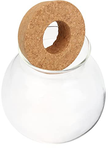 Glass Bottle Hydroponic Terrarium Container,Hydroponics,Hydroponic Glass Bottle Perlite for Plants Flower Vase Flower Pots Hydroponic Planter