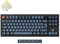 Keychron V3 Max TKL Kabellose mechanische Tastatur Deutsch DE ISO, QMK/VIA RGB Bluetooth/2,4 GHz/Kabelgebunden, 87 Tasten Hot-Swappable mit Gateron Bananenschalter, Kompatibel mit Mac Windows Linux