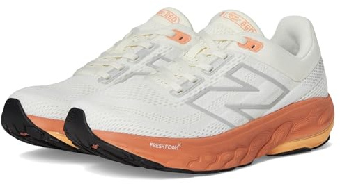 New Balance Damen Fresh Foam X 860 V14 Laufschuh, Nb 103 White/Angora/Peach Nectar, 39 EU