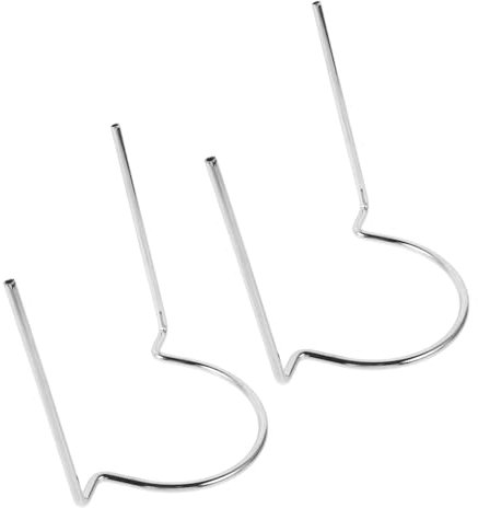 MAGICLULU 2 Uds Exprimidor Brazo De Bloqueo Máquina De Jugo Palanca De Seguridad Acero Estirado En Frío Palanca De Bloqueo De Seguridad Exprimidor Cerradura De Seguridad Plata
