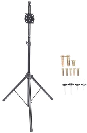 Portable Steel Dart Board Stand Tripod, Stable Holder with Camera Bracket for Darts Game Accessories and Outdoor Activities