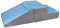 MiniRutsche-Set Großbausteine Schaumstoffbausteine Softsteine Krabbellandschaft (Farbe: weiß, hellblau, grau)