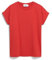 Damen T-Shirt aus Bio-Baumwolle IDAARA Loose Fit Coral Blush
