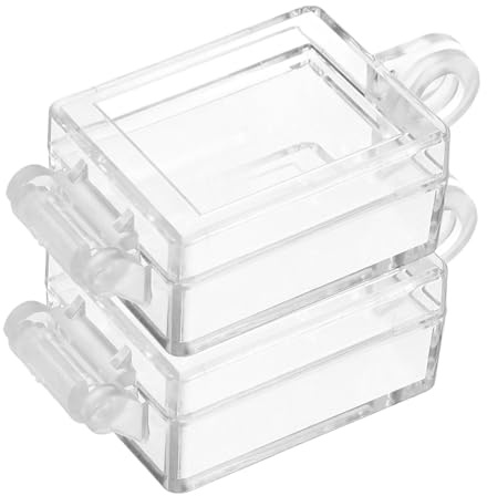 Schutzabdeckung für Lichtschalter 2 Stück Transparent, Abs, für Schalter | Einfache Installation, Portable Ausführung, Schützt vor Versehentlicher Aktivierung, für Professionelle Umgebungen und Boot