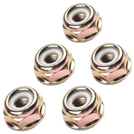M10x1 25 Linksgewindemuttern-Set, 5-teilig, for Rasentrimmer und Freischneider, Ersatzteile