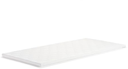 TEMPUR Ease Topper, festes Liegegefühl, waschbarer Bezug, 100 x 200 x 3 cm | Weiß, Single Matratzenauflage aus druckentlastendem Memory Foam, OEKO-TEX MADE IN GREEN