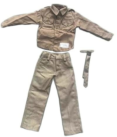 Gralara 1/6 Männliche Figur Kleidung Jacke Und Hose Puppendekor Anziehpuppe DIY Puppenanziehpuppe