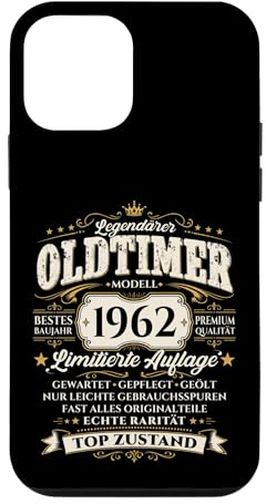 Hülle für iPhone 12 mini 64. Geburtstag Geschenk Mann Oldtimer Jahrgang 1962 lustiges