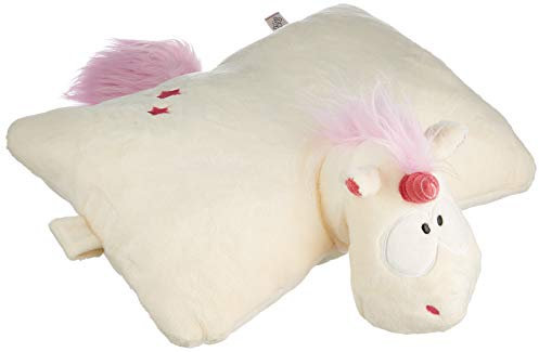 Nici 40740 Tier Kuscheltier Kissen Einhorn Theodor, Plüsch, 40X30 cm, 40 x 30cm
