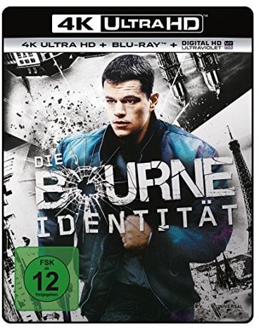 Die Bourne Identität (4K Ultra-HD) (+ Blu-ray)