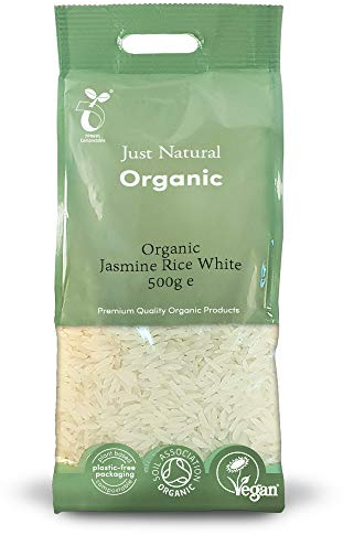 Organic White Jasmine Rice 500g