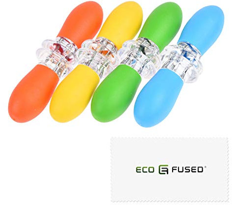 ECO-FUSED Soportes para maíz – 4 pares (naranja/amarillo/azul/verde) – Brochetas de maíz en la mazorca – Empuñaduras de mango grande – Diseño entrelazado – Ideal para cocinar en casa, barbacoa, picnic