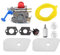 AISEN Vergaser mit Luftfilter für Husqvarna 125E 125L 125LD 124L 124C 125C Freischneider Zama C1Q-W40A