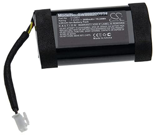 vhbw Replacement Battery compatible with Bang & Olufsen BeoPlay P6 Loudspeaker (2600mAh, 7.4V, Li-ion)