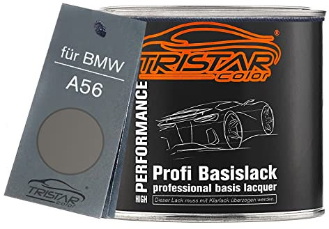 TRISTARcolor Peinture voiture Pot prêt à la pulvérisation pour BMW A56 Chrome Line Shadow Metallic peinture de base 0,5 L