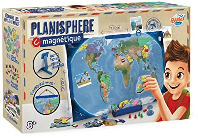 Buki - 7346 - Planisphère magnétique