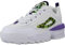FILA Disruptor Wmn, Zapatillas Mujer, White Electric Purple, 37 EU Estrecho