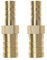 eMagTech Reductor de púas de latón de 12 mm a 8 mm, adaptador de manguera de empalmador de tubo convertidor de conector para tubería de aire, tubería de agua, tubería de combustible