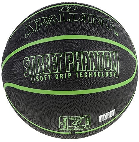 Spalding Phantom Ball 84392Z, Unisex basketballs, Black, 6 EU