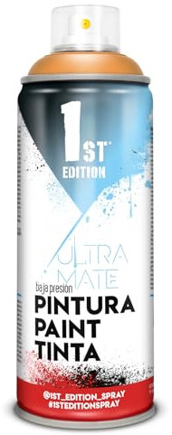1ST EDITION Pintura EN Spray 520cc / 300ml Mate Naranja Peto Ref 644, Multicolor, 300ml/520cc
