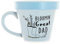 Boxer Gifts Tasse « Blooming Great Dad » Plant-a-Holic | Tasse fantaisie amusante en forme de pot de fleurs | Excellent cadeau pour lui
