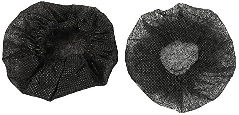200 Pcs Black Disposable Microphone Covers Karaoke Anti-Splash Mic Cover Dust-Proof Accessories