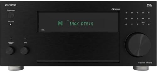Onkyo TX-RZ70 11.2-Channel AV Receiver - 140 Watts Per Channel, Dirac Live Out of Box, Works with Sonos Certified, THX Certified and More
