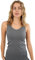 STARK SOUL Damen Sport Shirt Seamless - Racer - Tank Shirt, Grau, Größe: XS-S