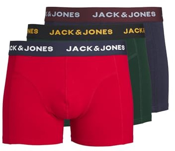 JACK & JONES Male Boxershorts 3er-pack Boxershorts
