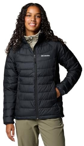 Columbia Powder Lite Jacket, Doudoune Femme, Black, Taille M