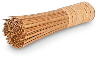 Craft Wok Bamboo Small Wok Cleaning Brush/Scrubber/Whisk 8-Inch Petite / 732W8-8in