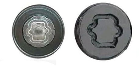 M&S Security Master Anti Theft Car Locking Wheel Nut Bolt Key Compatible With Land Rover Range Rover D