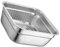 Cabilock Colador De Cocina De Acero Inoxidable Colador De Malla Fina Recipiente Cuadrado Para Frutas Escurridor De Verduras Cesta Para Pasta Arroz Recipiente Para Escurrir Alimentos Tamiz