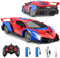 Ferngesteuertes Auto Spider, 1:18 Drift RC Car mit 2 Aufladbare Batterien und LED Licht, Weihnachten Geburtstags Geschenke Kinder, Spiele Draußen Drinnen Rennauto für Jungen ab 3 4 5 6 7 8 9 Jahre