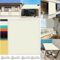 Pergola-Ersatzdach, 3 x 3 m, wasserfest, Balkon-Sichtschutz, UV-Block, wetterbeständig, Sonnenschutz für Hof, Hinterhof, Rasen, Pflanze, Elfenbeinfarben