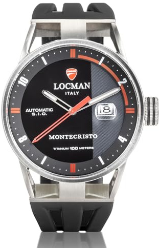 Locman Ducati Herrenuhr Automatik Schwarz