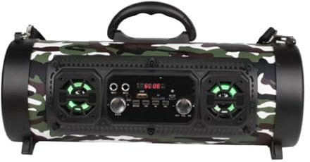 AsrMyjcx Altavoz portátil Altavoz Aparatos electrónicos Subwoofer Sonido estéreo para juegos Escritorio Playa Exterior